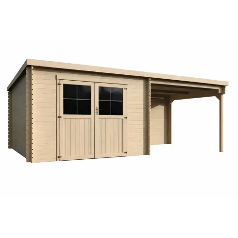 Casetta legno abete 6x3 - casetta,