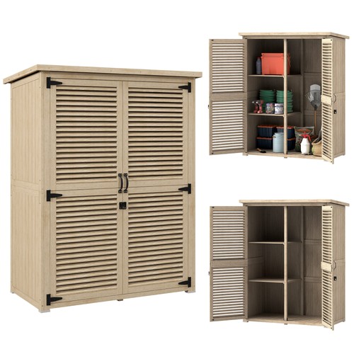Outsunny armadio esterno a - outsunny, da