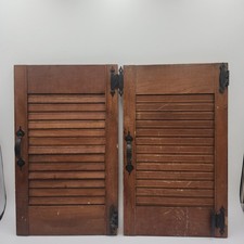 Coppia piccola persiane a