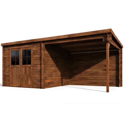 Casetta legno abete - legno, di